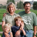 Jennifer Argraves and Louis Sukovaty, Crown S Ranch, Winthrop WA