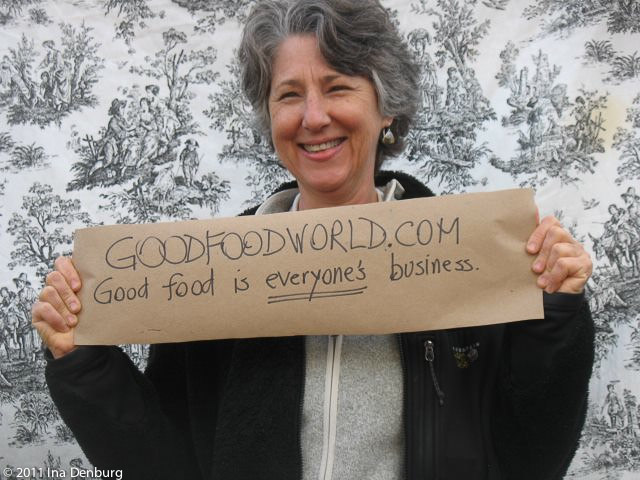 Ina Denburg – and GoodFood World – Occupy Wall Street