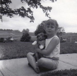 Lisa and Puppy