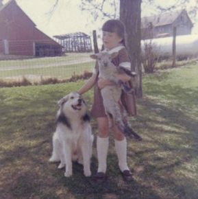 Lisa, Grey Brother, and Lamb