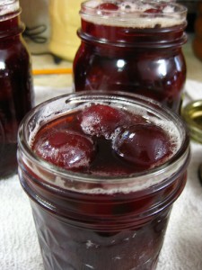 pickled cherries