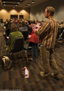 Tilth Producers Conference: A young farmer cradles the next generation