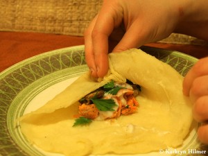 Salmon Crepe