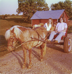 Kids and Pony Cart