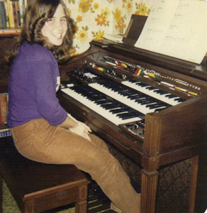 Lisa at the Organ