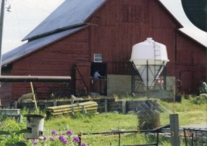 The barn gets a paint job