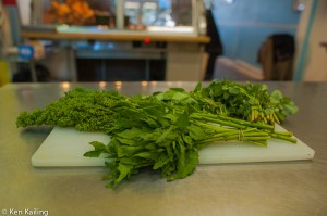 Specialty greens and herbs
