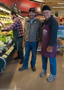 It's the people behind the scenes that keep the produce fresh and appealing.