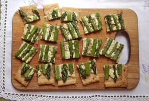 Asparagus Goat Cheese Tart