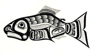 Salmon Art
