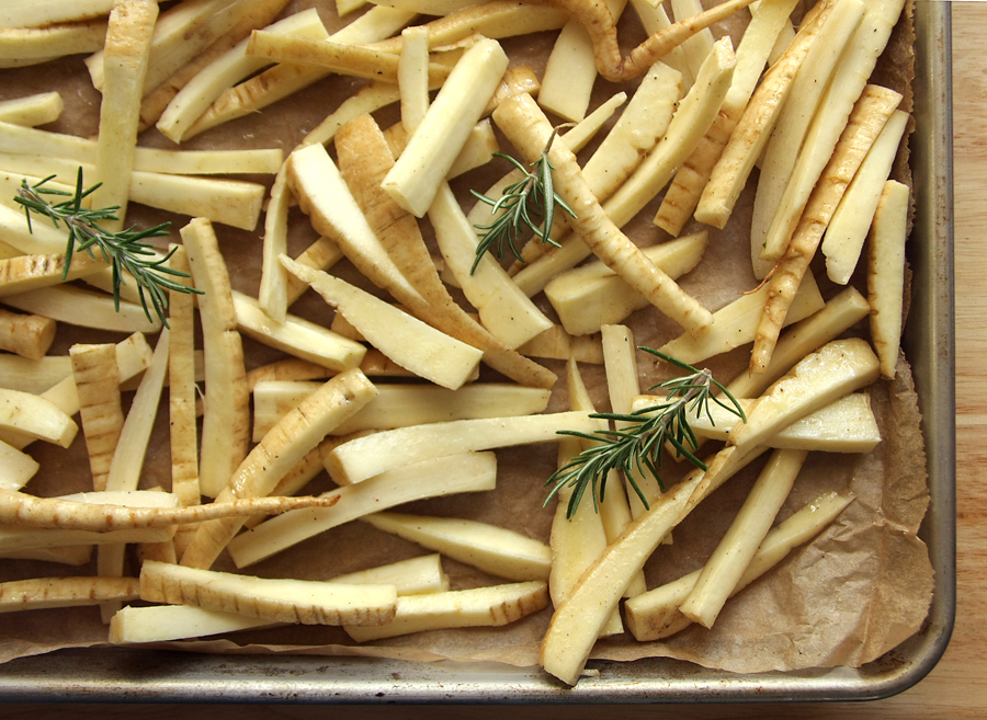 Parsnips and rosemary, what a pair!