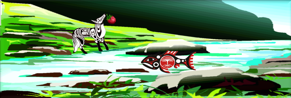 Our Interpretation of the Coyote-Salmon Legend