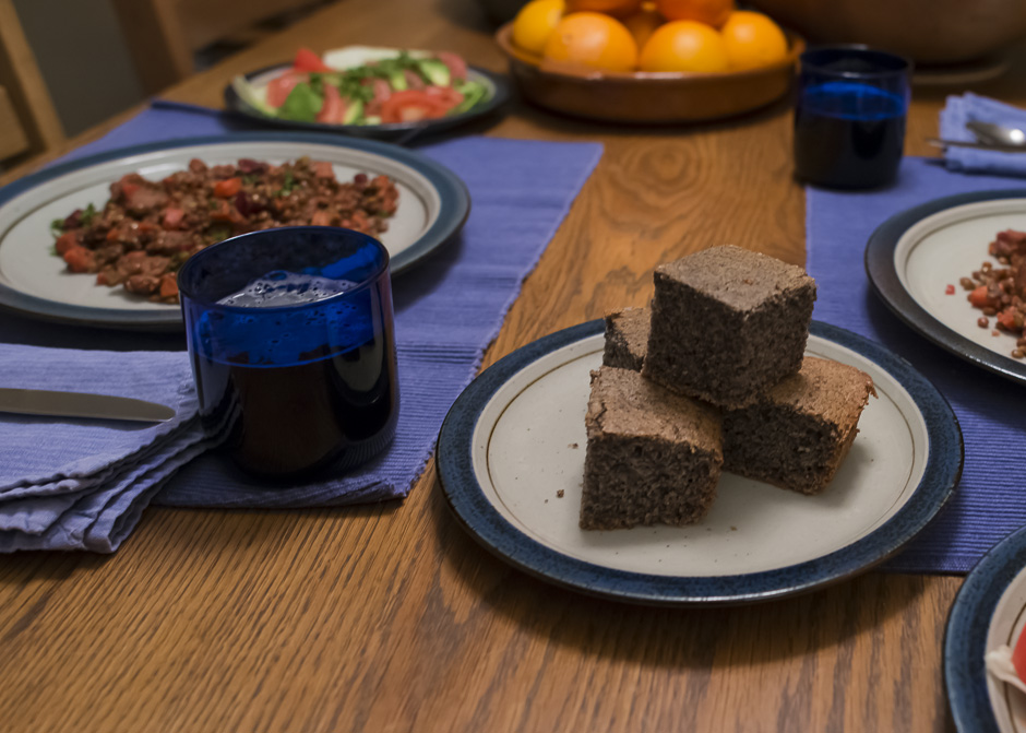 Ole Norgaard's Black Corn Cornbread