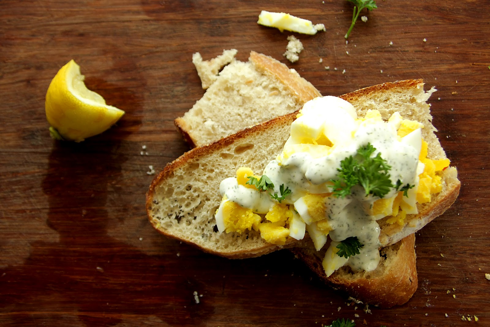 Lemon Dill Egg Salad