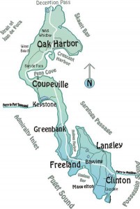 Whidbey Island is in northwest Washington. (Credit: Wikipedia)
