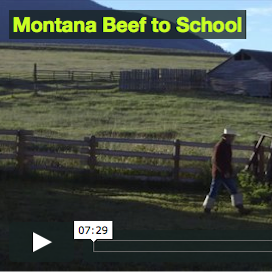 Montana Beef Goes to School