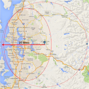 Jubilee Biodynamic Farm, 25 miles from central Puget Sound