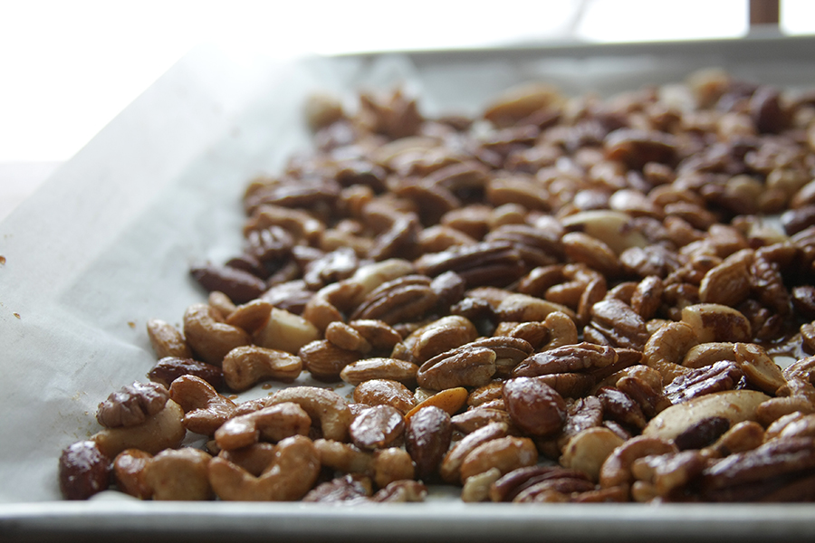 Kate’s in the Kitchen: Maple-Glazed Nuts
