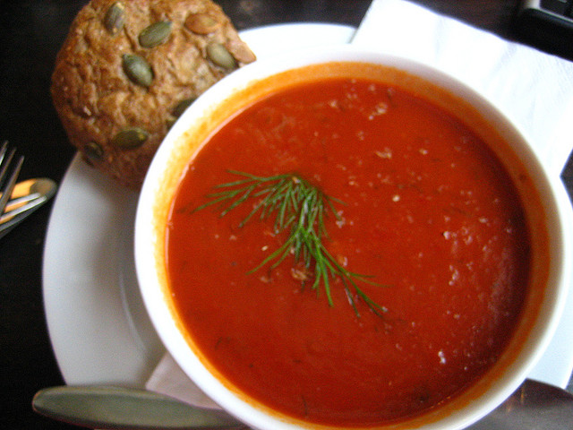 Comfort Food: Tomato Dill Soup