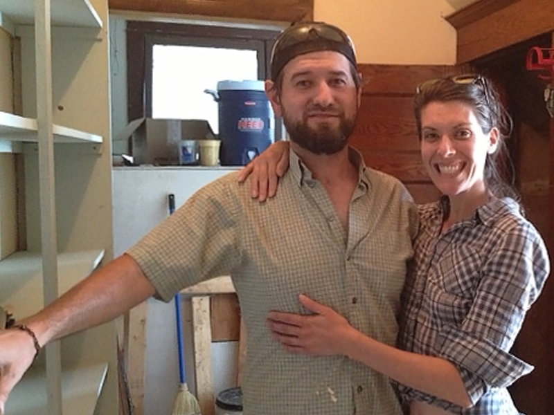 Jason Yowell and Jes Clay, co-owners of the (soon to be) SHIFT restaurant, Frostburg MD.