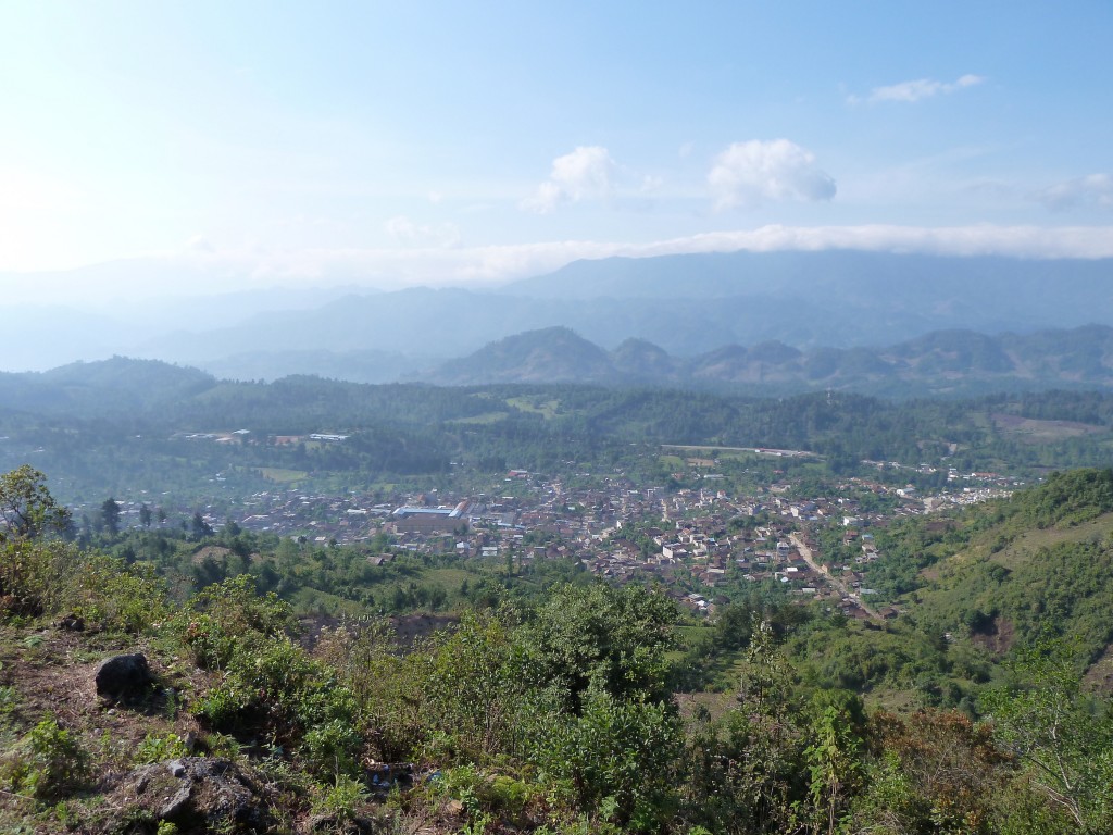 Chajul, seen from the mountain.